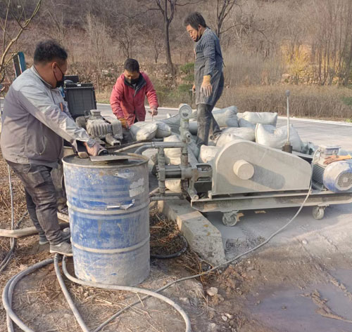 歙县路面下沉注浆